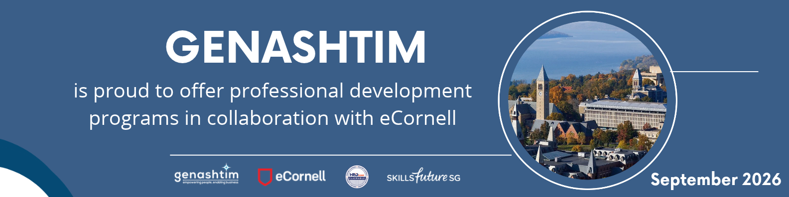 eCornell Banner September 2026